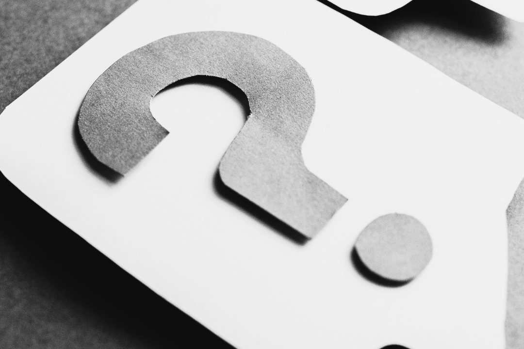 un point d'interrogation